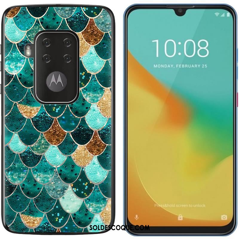 Coque Motorola One Zoom Fluide Doux Tendance Téléphone Portable Nouveau Peinture Pas Cher