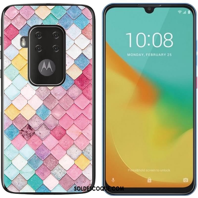 Coque Motorola One Zoom Fluide Doux Tendance Téléphone Portable Nouveau Peinture Pas Cher