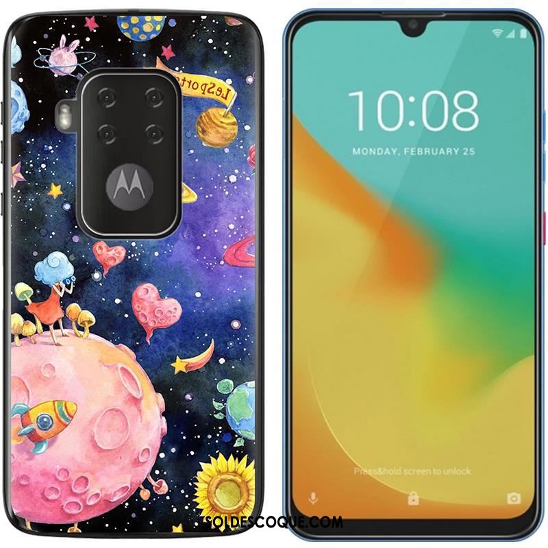 Coque Motorola One Zoom Fluide Doux Tendance Téléphone Portable Nouveau Peinture Pas Cher