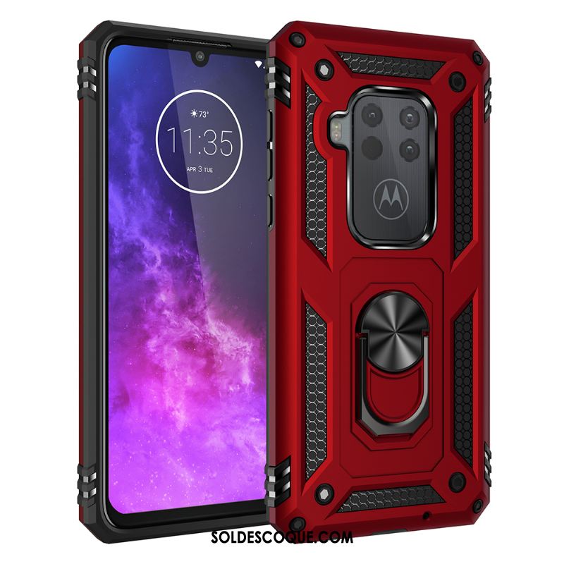 Coque Motorola One Zoom Rouge À Bord Téléphone Portable Tout Compris Support France