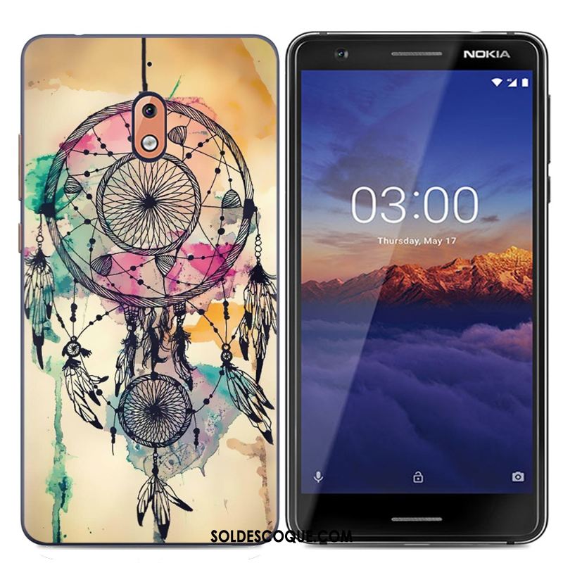 Coque Nokia 2.1 Charmant Simple Créatif Bleu Protection Pas Cher