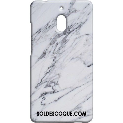 Coque Nokia 2.1 Modèle Fleurie Personnalité Téléphone Portable Délavé En Daim Gris Housse Pas Cher