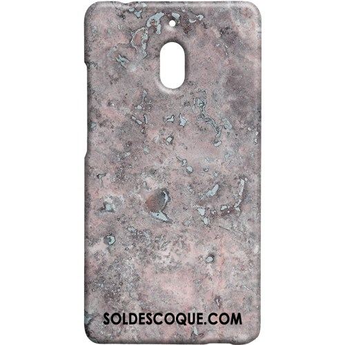 Coque Nokia 2.1 Modèle Fleurie Personnalité Téléphone Portable Délavé En Daim Gris Housse Pas Cher