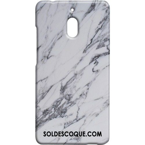 Coque Nokia 2.1 Modèle Fleurie Personnalité Téléphone Portable Délavé En Daim Gris Housse Pas Cher