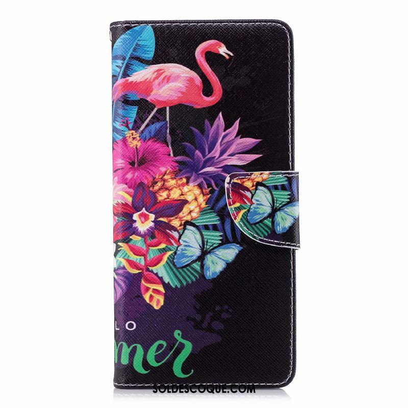 Coque Nokia 2.1 Peinture Silicone Incassable Étui En Cuir Noir Soldes