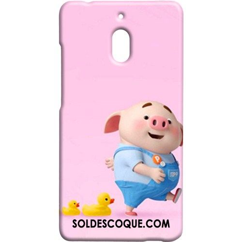 Coque Nokia 2.1 Téléphone Portable Petit Délavé En Daim Rose Charmant Soldes