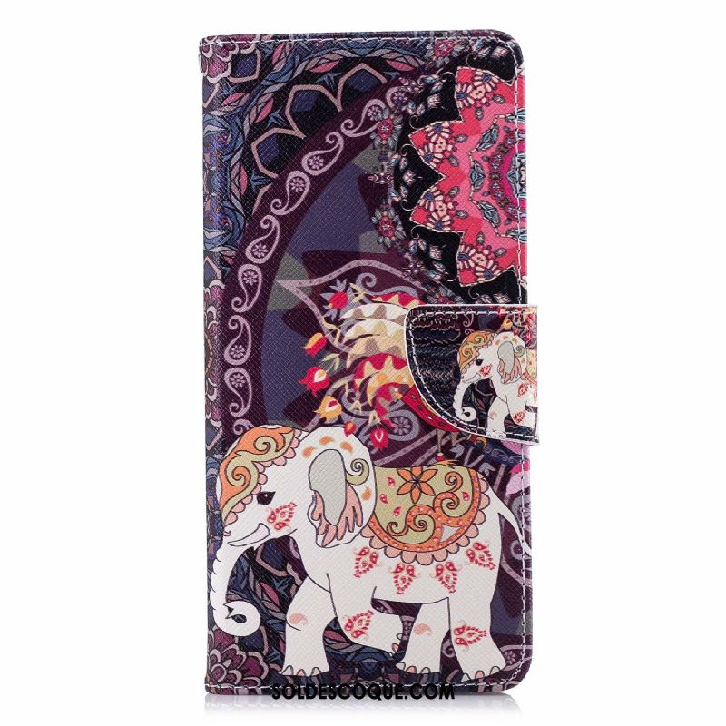 Coque Nokia 2.2 Étui En Cuir Portefeuille Incassable Téléphone Portable Peinture Housse En Vente