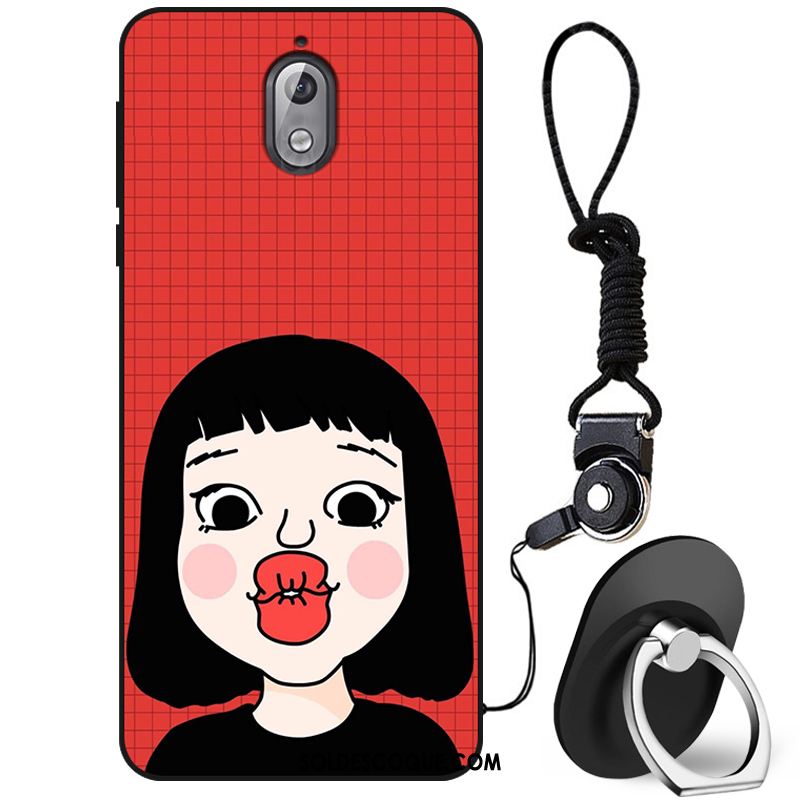 Coque Nokia 3.1 Créatif Personnalité Téléphone Portable Étui Dessin Animé En Ligne