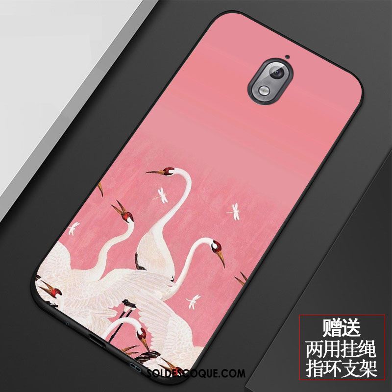 Coque Nokia 3.1 Dessin Animé Protection Fluide Doux Tout Compris Charmant Housse Soldes