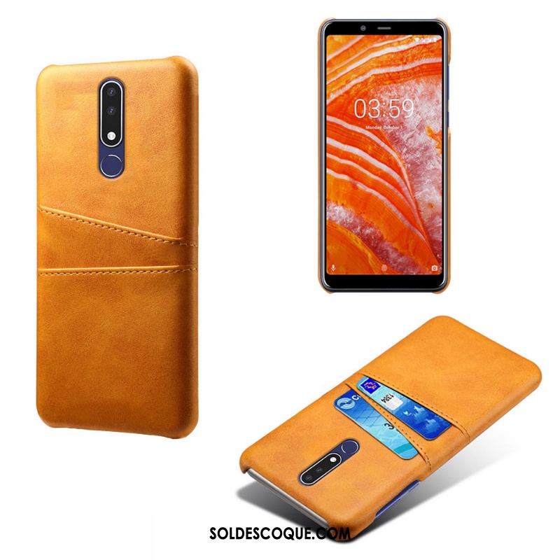 Coque Nokia 3.1 Plus Carte Protection Vert Étui Téléphone Portable Housse En Vente