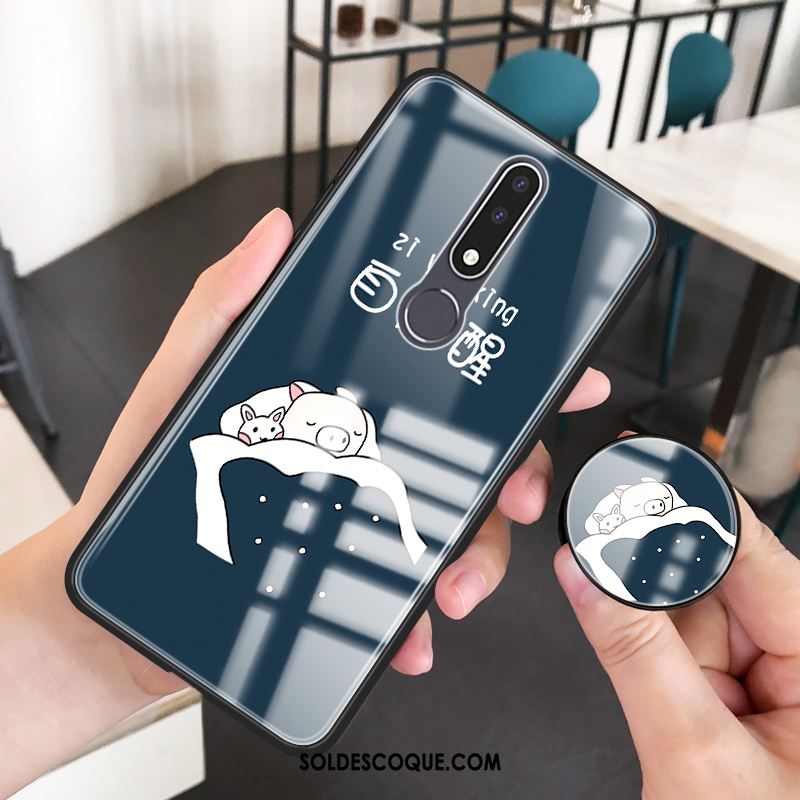 Coque Nokia 3.1 Plus Difficile Fluide Doux Amoureux Personnalité Incassable France