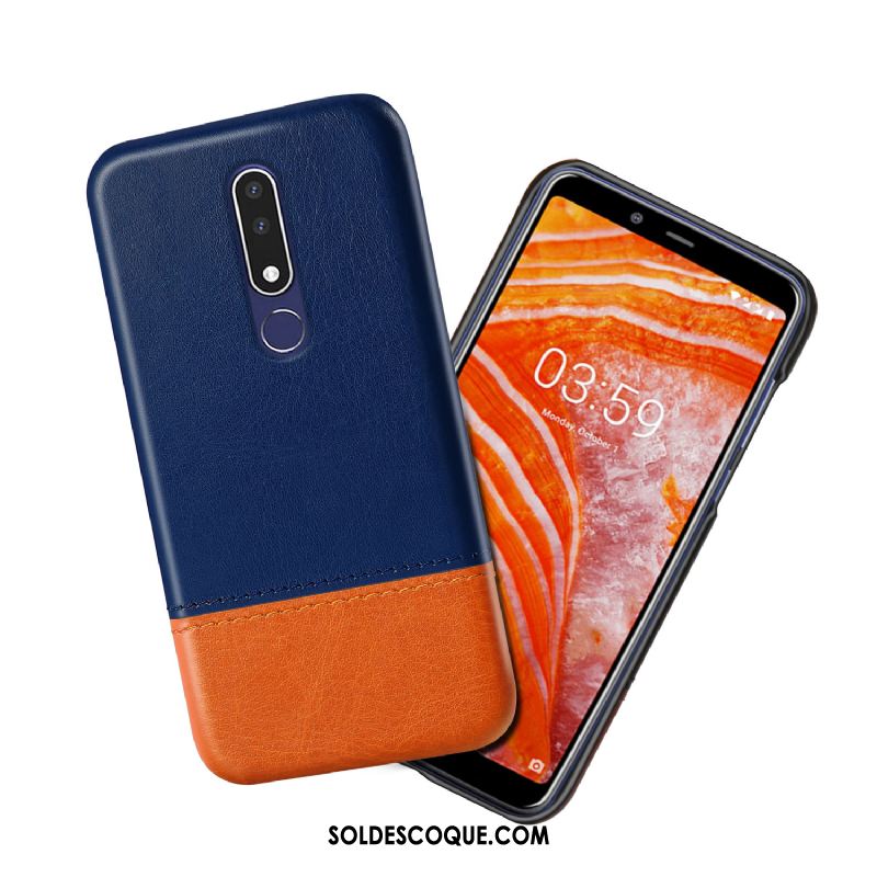 Coque Nokia 3.1 Plus Protection Clair Incassable Cuir Qualité Housse Pas Cher