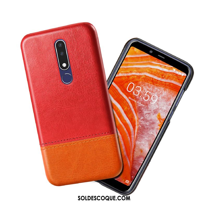 Coque Nokia 3.1 Plus Protection Clair Incassable Cuir Qualité Housse Pas Cher