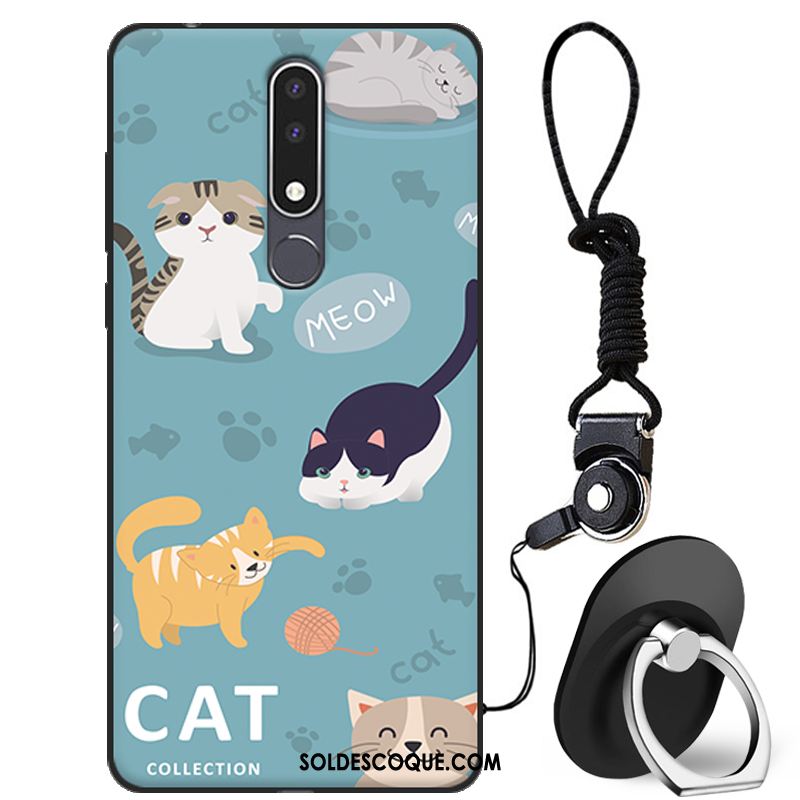 Coque Nokia 3.1 Plus Protection Incassable Silicone Dessin Animé Téléphone Portable Pas Cher