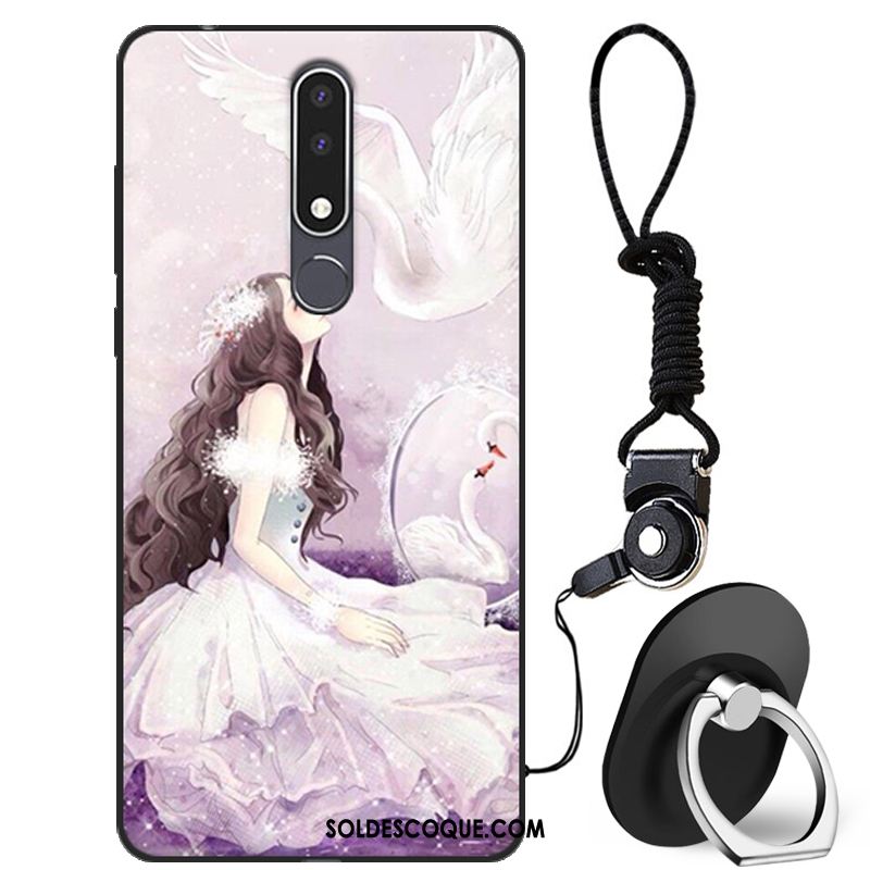 Coque Nokia 3.1 Plus Protection Incassable Silicone Dessin Animé Téléphone Portable Pas Cher