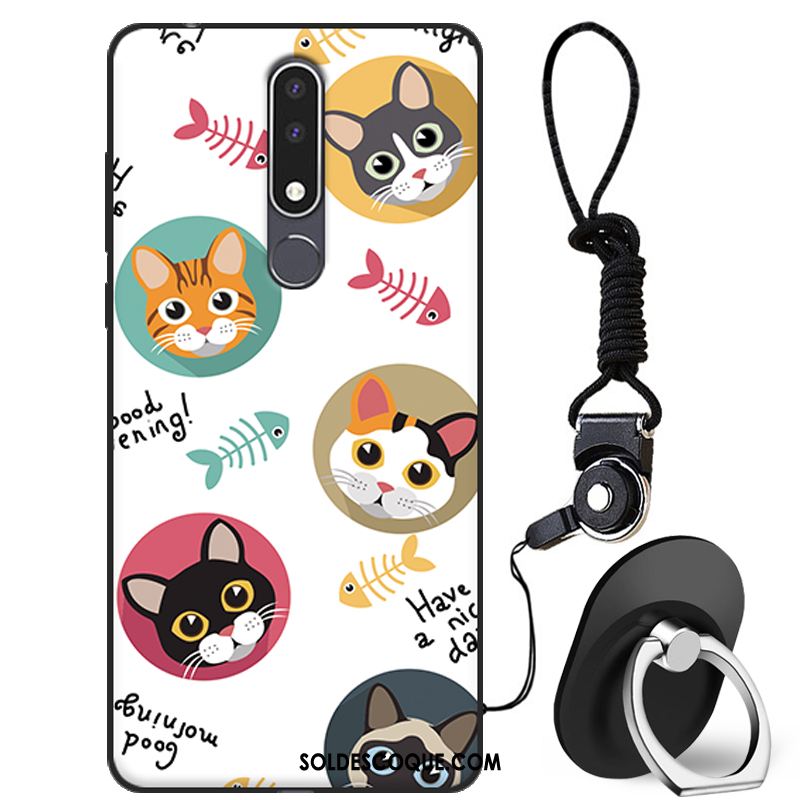 Coque Nokia 3.1 Plus Protection Incassable Silicone Dessin Animé Téléphone Portable Pas Cher