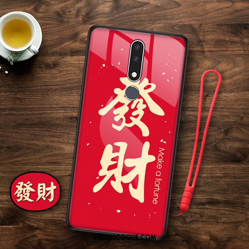 Coque Nokia 3.1 Plus Richesse Rouge Rat Tout Compris Téléphone Portable En Ligne