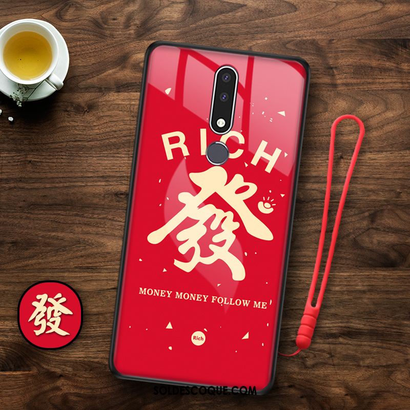 Coque Nokia 3.1 Plus Richesse Rouge Rat Tout Compris Téléphone Portable En Ligne