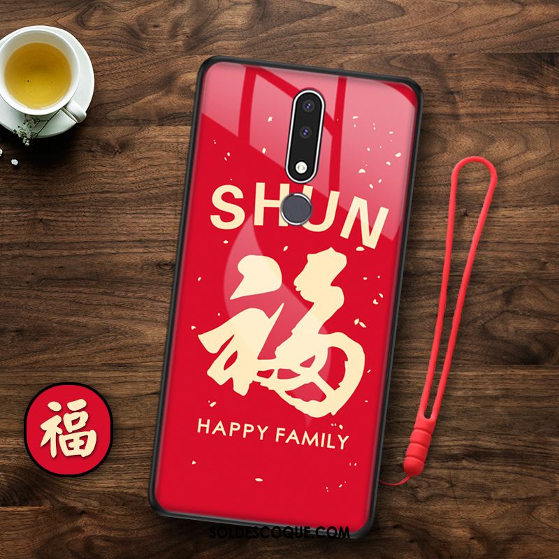 Coque Nokia 3.1 Plus Richesse Rouge Rat Tout Compris Téléphone Portable En Ligne