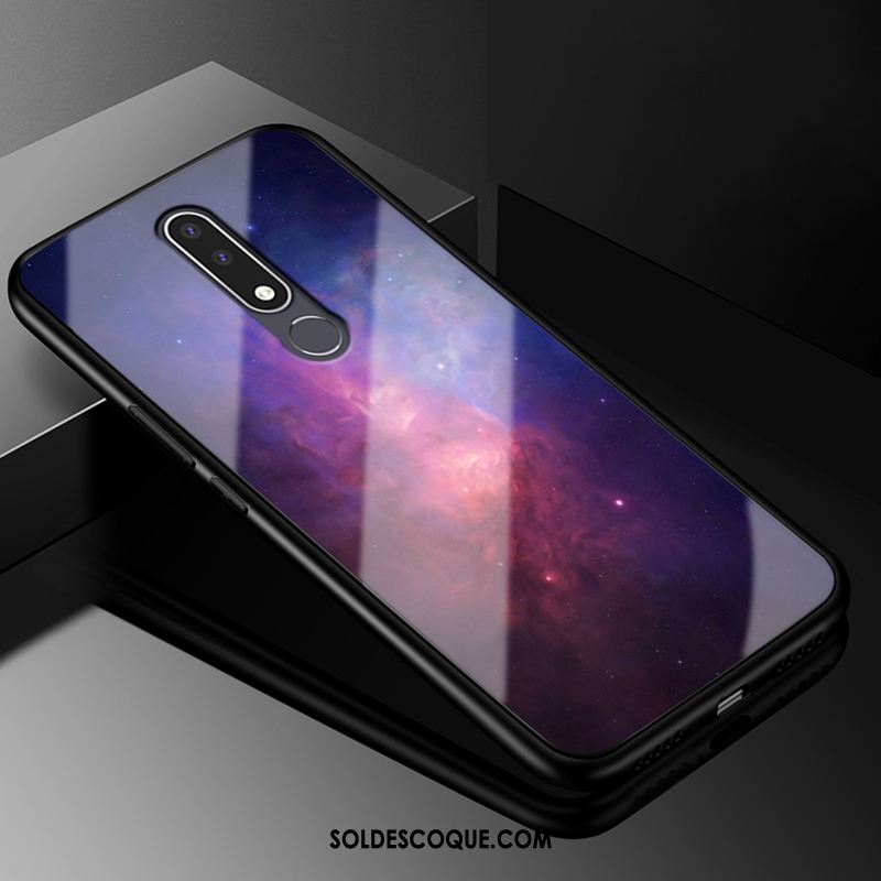 Coque Nokia 3.1 Plus Violet Ciel Étoilé Marque De Tendance Protection Étui France