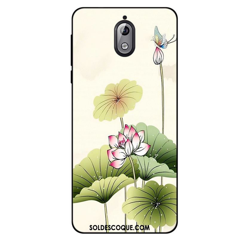 Coque Nokia 3.1 Simple Silicone Incassable Téléphone Portable Art Housse Soldes