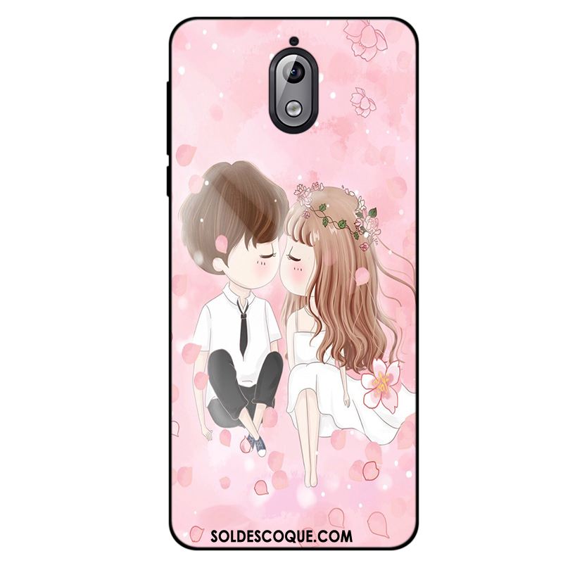 Coque Nokia 3.1 Simple Silicone Incassable Téléphone Portable Art Housse Soldes