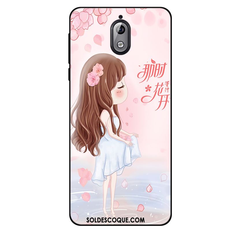 Coque Nokia 3.1 Simple Silicone Incassable Téléphone Portable Art Housse Soldes