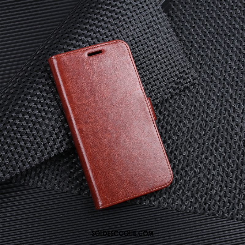 Coque Nokia 3.1 Étui Carte Étui En Cuir Modèle Fleurie Rouge En Vente