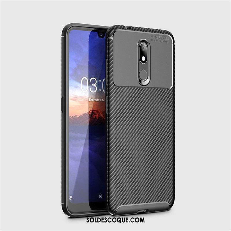 Coque Nokia 3.2 Délavé En Daim Antidérapant Fluide Doux Incassable Étui Soldes