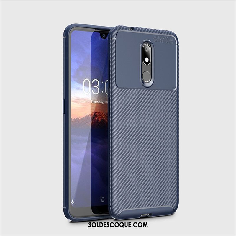 Coque Nokia 3.2 Délavé En Daim Antidérapant Fluide Doux Incassable Étui Soldes