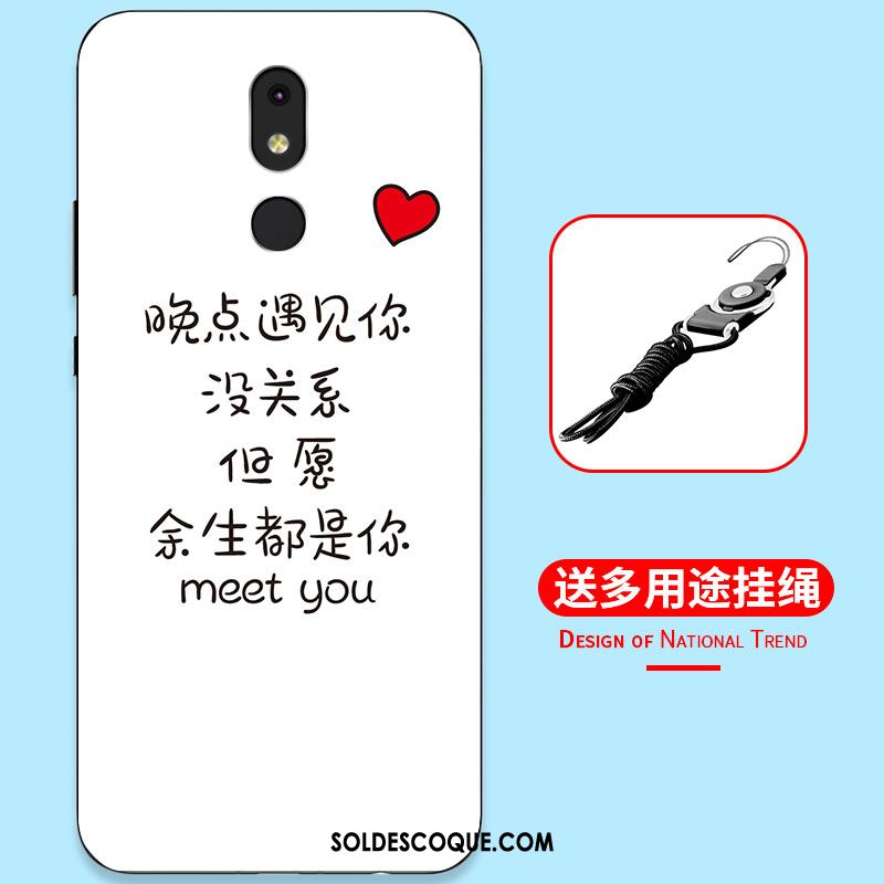 Coque Nokia 3.2 Étui Dessin Animé Créatif Peinture Silicone Soldes