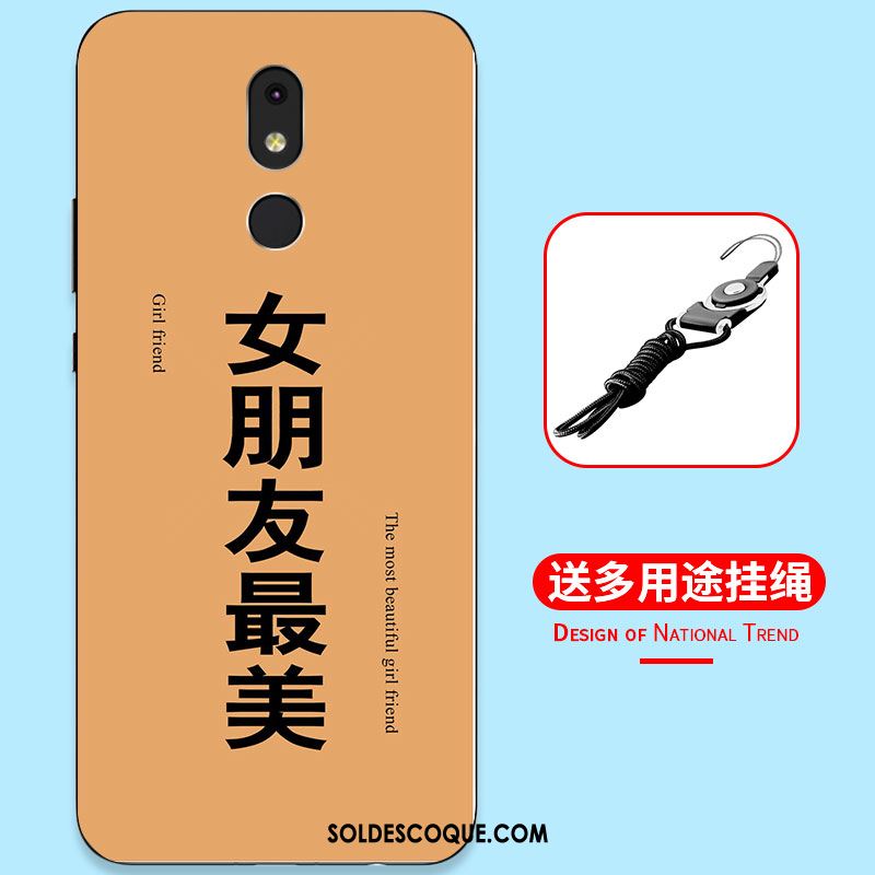 Coque Nokia 3.2 Étui Dessin Animé Créatif Peinture Silicone Soldes