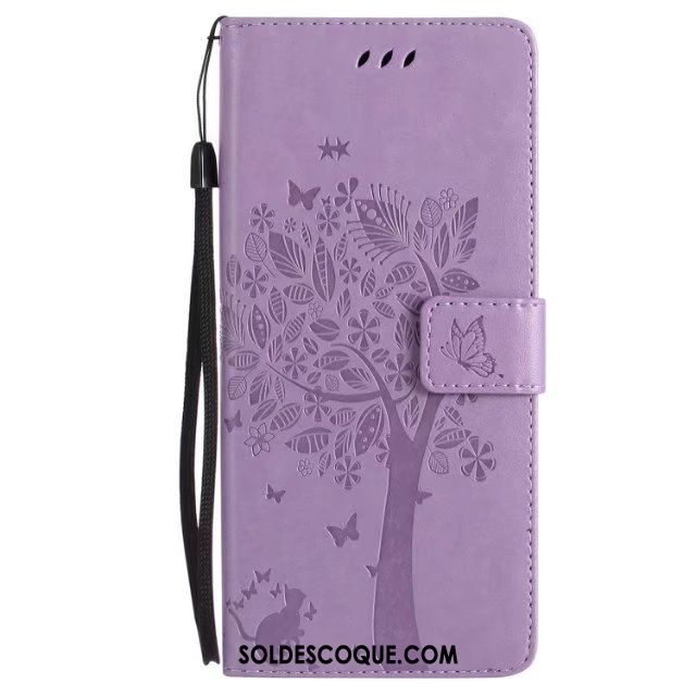 Coque Nokia 3.2 Étui En Cuir Silicone Fluide Doux Arbres Incassable Soldes