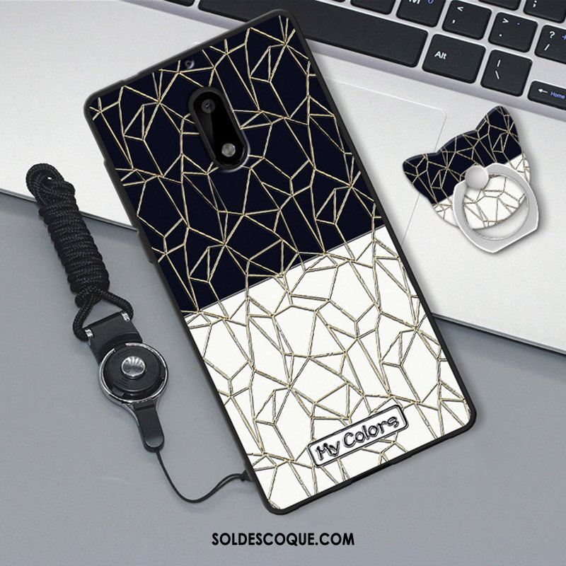 Coque Nokia 3 Noir Tout Compris Fluide Doux Téléphone Portable Personnalité En Ligne