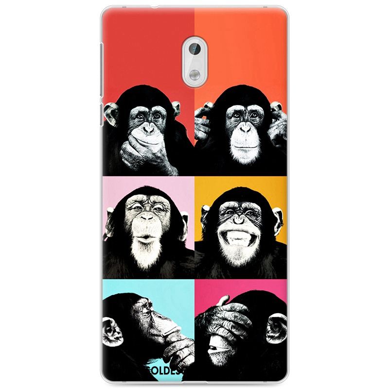 Coque Nokia 3 Protection Art Étui Amoureux Téléphone Portable En Ligne