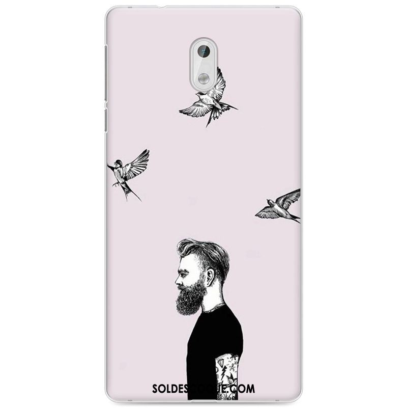 Coque Nokia 3 Protection Art Étui Amoureux Téléphone Portable En Ligne