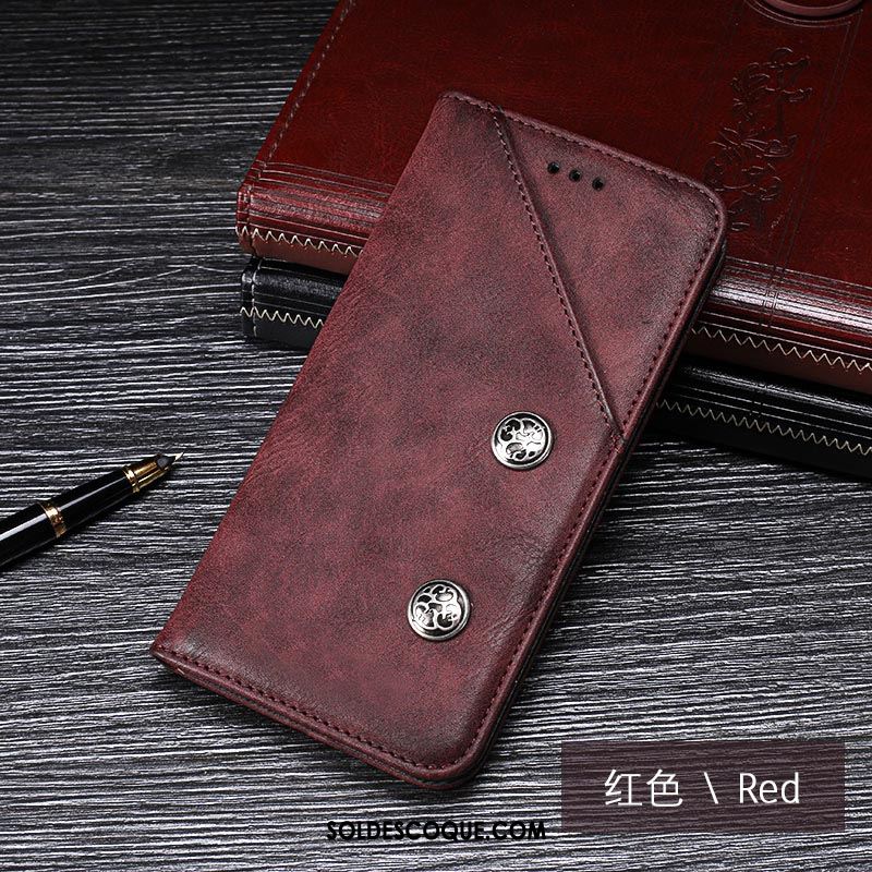 Coque Nokia 3 Protection Étui En Cuir Vin Rouge Téléphone Portable Créatif Pas Cher