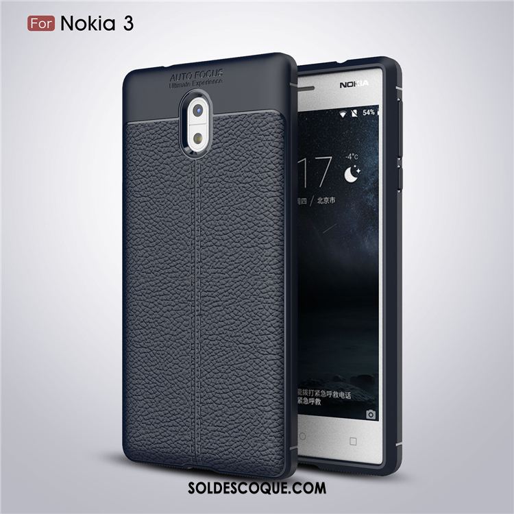 Coque Nokia 3 Silicone Protection Créatif Incassable Cuir Soldes