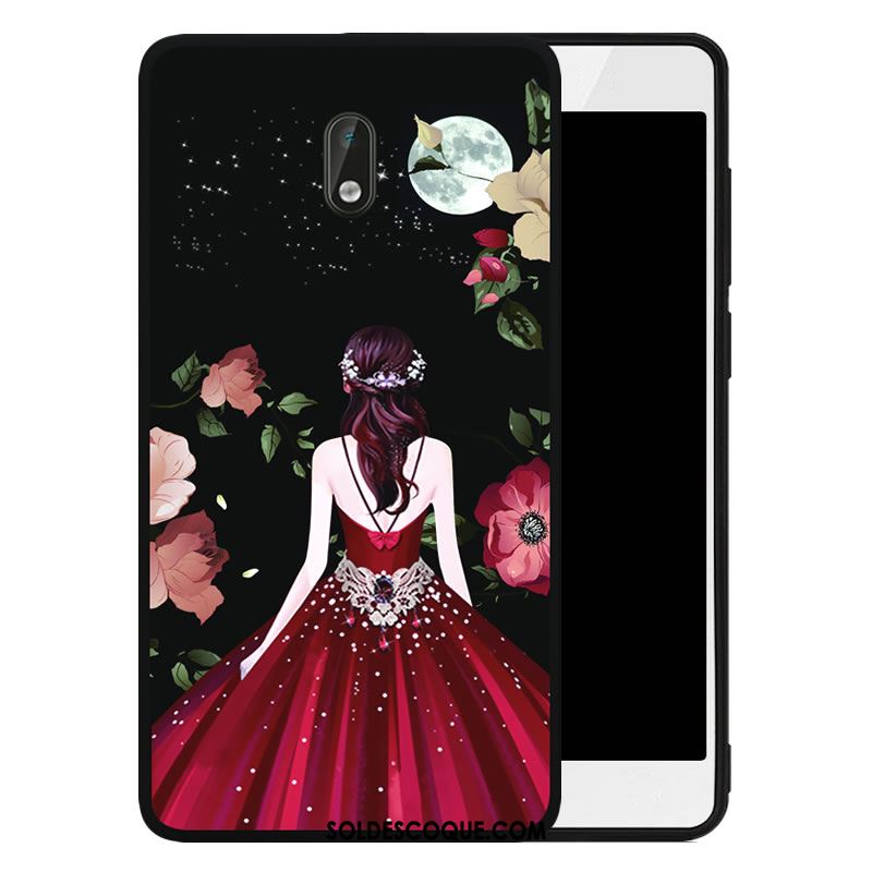 Coque Nokia 3 Tout Compris Créatif Tendance Noir Étui Housse Soldes