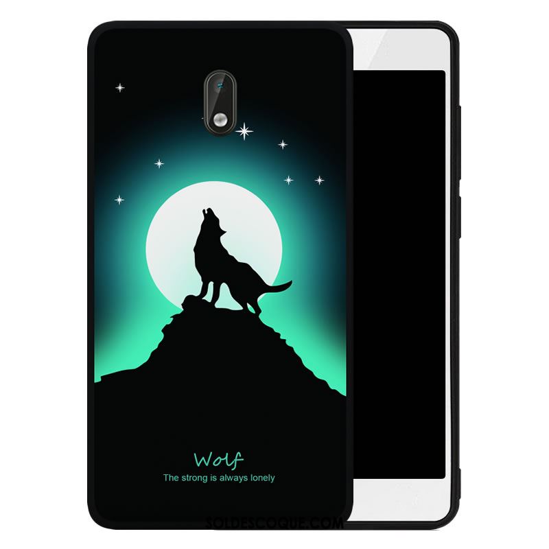 Coque Nokia 3 Tout Compris Créatif Tendance Noir Étui Housse Soldes