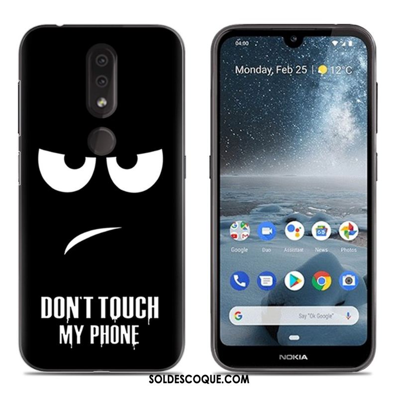 Coque Nokia 4.2 Étui Bleu Tout Compris Silicone Incassable Pas Cher