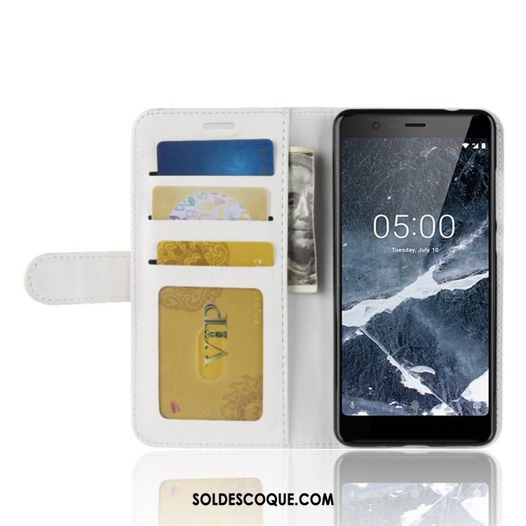 Coque Nokia 5.1 Incassable Tout Compris Étui En Cuir Protection Rouge En Ligne