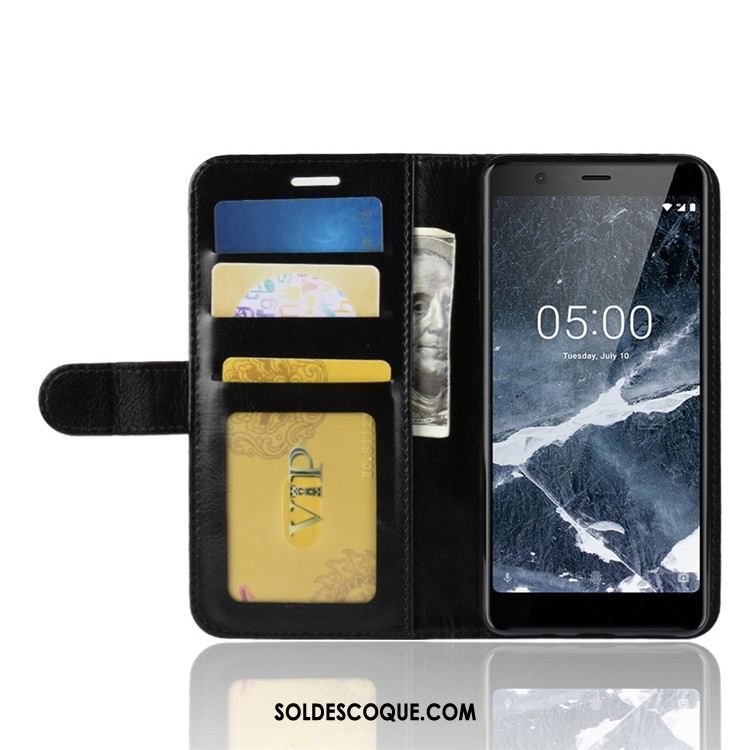 Coque Nokia 5.1 Incassable Tout Compris Étui En Cuir Protection Rouge En Ligne