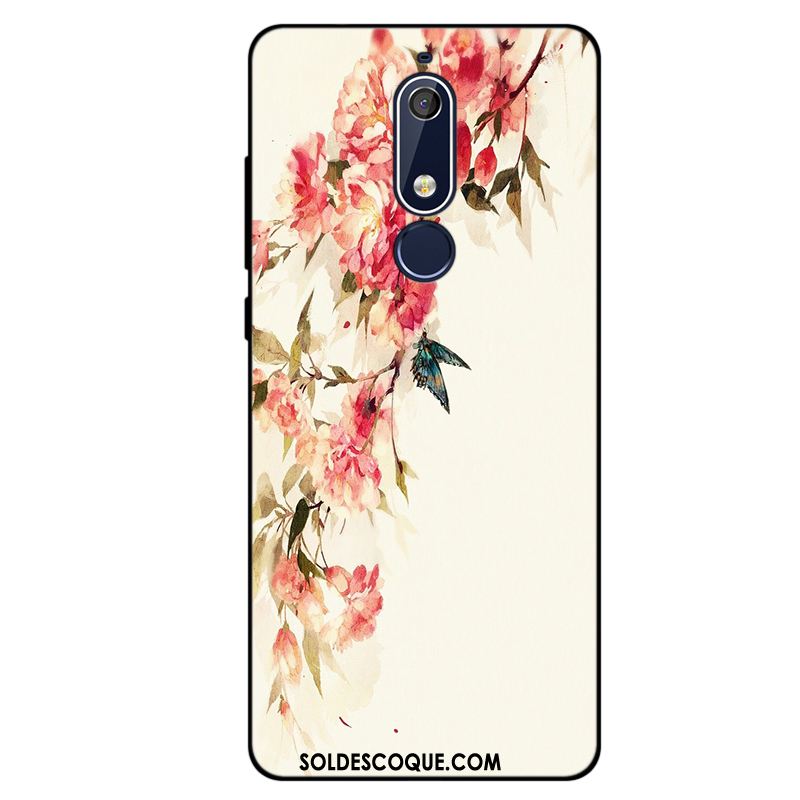 Coque Nokia 5.1 Noir Incassable Fluide Doux Nouveau Tout Compris En Vente