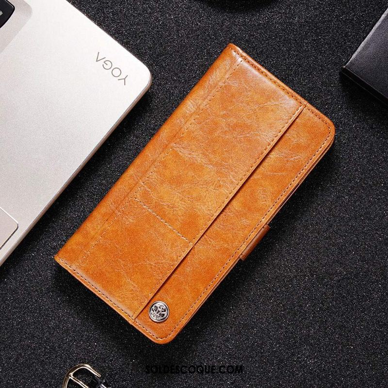 Coque Nokia 5.1 Plus Protection Bleu Étui Étui En Cuir Portefeuille France