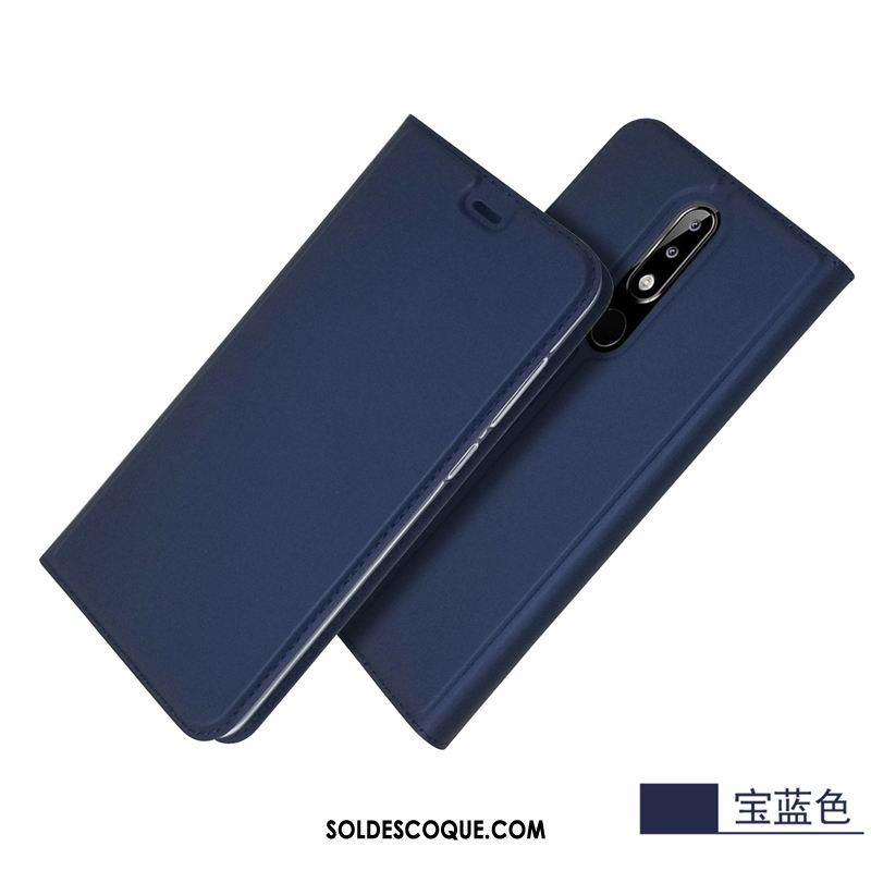 Coque Nokia 5.1 Plus Support Clamshell Étui Protection Téléphone Portable En Vente