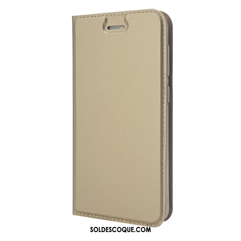 Coque Nokia 5.1 Plus Étui Or Étui En Cuir Silicone Clamshell Housse En Vente