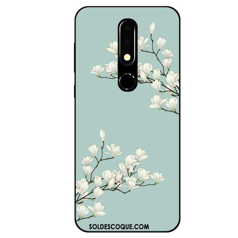 Coque Nokia 5.1 Téléphone Portable Fluide Doux Tout Compris Étui Noir Pas Cher