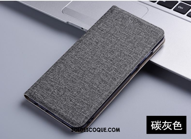 Coque Nokia 5.1 Étui Lin Protection Téléphone Portable Incassable En Vente