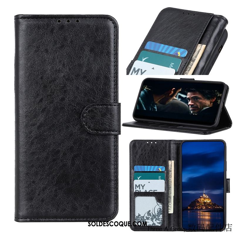 Coque Nokia 5.3 Carte Modèle Fleurie Noir Clamshell Téléphone Portable Housse En Vente